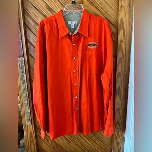 Size 3XL OSU long sleeve Oklahoma State University button up shirt. Stillwater